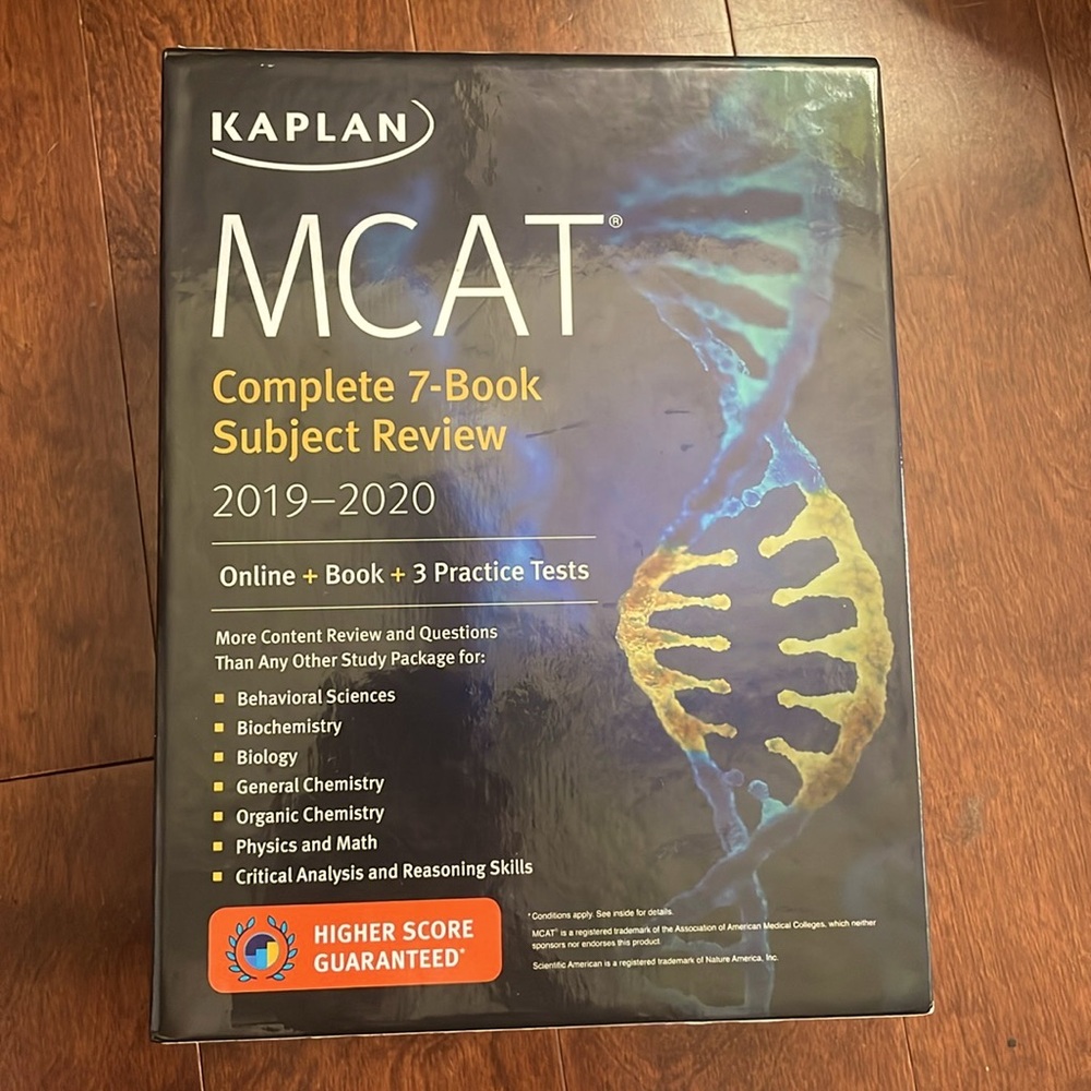 Kaplan 2019-2020 MCAT Books 3/3